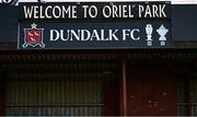 9 May 2025; A general view before the SSE Airtricity Men's First Division match between Dundalk and Bray Wanderers at Oriel Park in Dundalk, Louth. Photo by Tyler Miller/Sportsfile