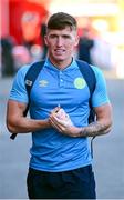 9 May 2025; Joe Redmond of St Patrick's Athletic arrives for the SSE Airtricity Men's Premier Division match between Shelbourne and St Patrick's Athletic at Tolka Park in Dublin. Photo by Stephen McCarthy/Sportsfile