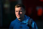 9 May 2025; Brandon Kavanagh of St Patrick's Athletic arrives for the SSE Airtricity Men's Premier Division match between Shelbourne and St Patrick's Athletic at Tolka Park in Dublin. Photo by Stephen McCarthy/Sportsfile