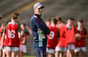 9 May 2025; Mayo joint-manager David Heaney before the Electric Ireland Connacht GAA Football Minor Championship final match between Roscommon and Mayo at Hastings Insurance MacHale Park in Castlebar, Mayo. Photo by Ben McShane/Sportsfile
