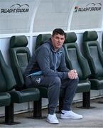 9 May 2025; Drogheda United manager Kevin Doherty before the SSE Airtricity Men's Premier Division match between Shamrock Rovers and Drogheda United at Tallaght Stadium in Dublin. Photo by David Fitzgerald/Sportsfile