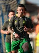 9 May 2025; Sean Maguire of Cork City warms up before the SSE Airtricity Men's Premier Division match between Cork City and Derry City at Turner's Cross in Cork. Photo by Michael P Ryan/Sportsfile