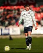 9 May 2025; Sam Todd of Derry City before the SSE Airtricity Men's Premier Division match between Cork City and Derry City at Turner's Cross in Cork. Photo by Michael P Ryan/Sportsfile