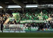 9 May 2025; Shamrock Rovers supporters before the SSE Airtricity Men's Premier Division match between Shamrock Rovers and Drogheda United at Tallaght Stadium in Dublin. Photo by Thomas Flinkow/Sportsfile