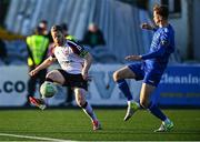9 May 2025; Daryl Horgan of Dundalk in action against Harvey Warren of Bray Wanderers during the SSE Airtricity Men's First Division match between Dundalk and Bray Wanderers at Oriel Park in Dundalk, Louth. Photo by Tyler Miller/Sportsfile
