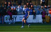 9 May 2025; Kilian Cantwell of Bray Wanderers celebrates after scoring his side's first goal during the SSE Airtricity Men's First Division match between Dundalk and Bray Wanderers at Oriel Park in Dundalk, Louth. Photo by Tyler Miller/Sportsfile