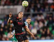 9 May 2025; Douglas James-Taylor of Drogheda United during the SSE Airtricity Men's Premier Division match between Shamrock Rovers and Drogheda United at Tallaght Stadium in Dublin. Photo by Thomas Flinkow/Sportsfile