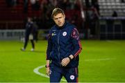 9 May 2025; Shelbourne manager Damien Duff after the SSE Airtricity Men's Premier Division match between Shelbourne and St Patrick's Athletic at Tolka Park in Dublin. Photo by Stephen McCarthy/Sportsfile
