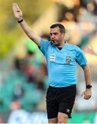 9 May 2025; Referee Paul Mcloughlin during the SSE Airtricity Men's Premier Division match between Shamrock Rovers and Drogheda United at Tallaght Stadium in Dublin. Photo by Thomas Flinkow/Sportsfile
