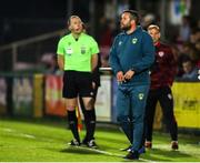 9 May 2025; Cork City manager Tim Clancy during the SSE Airtricity Men's Premier Division match between Cork City and Derry City at Turner's Cross in Cork. Photo by Michael P Ryan/Sportsfile
