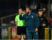9 May 2025; Cork City manager Tim Clancy during the SSE Airtricity Men's Premier Division match between Cork City and Derry City at Turner's Cross in Cork. Photo by Michael P Ryan/Sportsfile