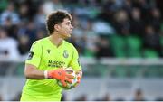 9 May 2025; Shamrock Rovers goalkeeper Ed McGinty during the SSE Airtricity Men's Premier Division match between Shamrock Rovers and Drogheda United at Tallaght Stadium in Dublin. Photo by David Fitzgerald/Sportsfile