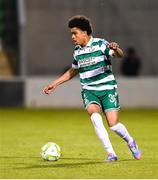 9 May 2025; Victor Ozhianvuna of Shamrock Rovers during the SSE Airtricity Men's Premier Division match between Shamrock Rovers and Drogheda United at Tallaght Stadium in Dublin. Photo by David Fitzgerald/Sportsfile