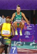 10 May 2025; Sophie Becker of Ireland warms up before competing in the women's 4x400m during day one of the 2025 World Athletics Relays at Guangdong Olympic Stadium in Guangzhou, China. Photo by Nikola Krstic/Sportsfile
