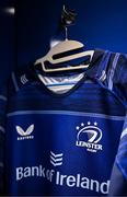 10 May 2025; The jersey of captain Jack Conan in the Leinster dressingroom before the United Rugby Championship match between Leinster and Zebre Parma at the Aviva Stadium in Dublin. Photo by Brendan Moran/Sportsfile