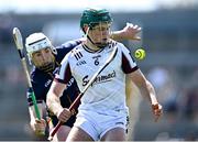 10 May 2025; Gavin Lee of Galway in action against Rory O'Connor of Wexford during the Leinster GAA Hurling Senior Championship Round 3 match between Galway and Wexford at Pearse Stadium in Galway. Photo by Piaras Ó Mídheach/Sportsfile