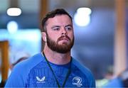 10 May 2025; James Ryan of Leinster arrives before the United Rugby Championship match between Leinster and Zebre Parma at the Aviva Stadium in Dublin. Photo by Brendan Moran/Sportsfile
