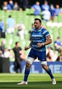 10 May 2025; Jack Conan of Leinster warms up before the United Rugby Championship match between Leinster and Zebre Parma at the Aviva Stadium in Dublin. Photo by Brendan Moran/Sportsfile