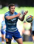 10 May 2025; Luke McGrath of Leinster warms up before the United Rugby Championship match between Leinster and Zebre Parma at the Aviva Stadium in Dublin. Photo by Brendan Moran/Sportsfile