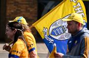 10 May 2025; Clare supporters arrives for the Munster GAA Hurling Senior Championship Round 3 match between Clare and Tipperary at Zimmer Biomet Páirc Chíosóg in Ennis, Clare. Photo by Ray McManus/Sportsfile