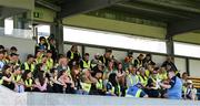 10 May 2025; Maors listen to instructions before going to their posts in advance of the Munster GAA Hurling Senior Championship Round 3 match between Clare and Tipperary at Zimmer Biomet Páirc Chíosóg in Ennis, Clare. Photo by Ray McManus/Sportsfile
