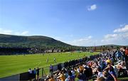 10 May 2025; A general view of action during the Leinster GAA Hurling Senior Championship Round 3 match between Antrim and Dublin at Corrigan Park in Belfast. Photo by Tyler Miller/Sportsfile
