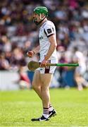 10 May 2025; Cianan Fahy of Galway celebrates during the Leinster GAA Hurling Senior Championship Round 3 match between Galway and Wexford at Pearse Stadium in Galway. Photo by Piaras Ó Mídheach/Sportsfile