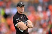 10 May 2025; Armagh manager Kieran McGeeney during the Ulster GAA Football Senior Championship final match between Armagh and Donegal at St Tiernach's Park in Clones, Monaghan. Photo by Ramsey Cardy/Sportsfile