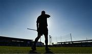 10 May 2025; Line umpire Enda Kelly during the Táilteann Cup Round 1 match between Kildare and Leitrim at Cedral St Conleth's Park in Newbridge, Kildare. Photo by Daire Brennan/Sportsfile