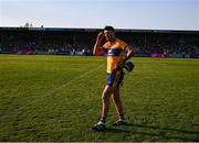 10 May 2025; Cathal Malone of Clare after the Munster GAA Hurling Senior Championship Round 3 match between Clare and Tipperary at Zimmer Biomet Páirc Chíosóg in Ennis, Clare. Photo by Ray McManus/Sportsfile