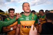 10 May 2025; Michael Murphy of Donegal after the Ulster GAA Football Senior Championship final match between Armagh and Donegal at St Tiernach's Park in Clones, Monaghan. Photo by Ramsey Cardy/Sportsfile