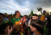 10 May 2025; Michael Murphy of Donegal celebrates after the Ulster GAA Football Senior Championship final match between Armagh and Donegal at St Tiernach's Park in Clones, Monaghan. Photo by Ramsey Cardy/Sportsfile