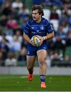 10 May 2025; John McKee of Leinster during the United Rugby Championship match between Leinster and Zebre Parma at the Aviva Stadium in Dublin. Photo by Brendan Moran/Sportsfile