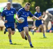 10 May 2025; Eoghan Duffy of Leinster during the Junior Interprovincial Rugby Championship Round 2 match between Leinster and Connacht at Balbriggan RFC in Balbriggan, Dublin. Photo by Matt Browne/Sportsfile