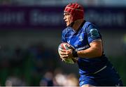 10 May 2025; Josh van der Flier of Leinster during the United Rugby Championship match between Leinster and Zebre Parma at the Aviva Stadium in Dublin. Photo by Seb Daly/Sportsfile