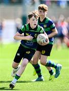 10 May 2025; Action from the Bank of Ireland Minis match between Roscrea RFC and Seapoint RFC before the United Rugby Championship match between Leinster and Zebre Parma at the Aviva Stadium in Dublin. Photo by Seb Daly/Sportsfile