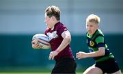 10 May 2025; Action from the Bank of Ireland Minis match between Roscrea RFC and Seapoint RFC before the United Rugby Championship match between Leinster and Zebre Parma at the Aviva Stadium in Dublin. Photo by Seb Daly/Sportsfile