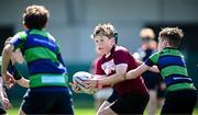 10 May 2025; Action from the Bank of Ireland Minis match between Roscrea RFC and Seapoint RFC before the United Rugby Championship match between Leinster and Zebre Parma at the Aviva Stadium in Dublin. Photo by Seb Daly/Sportsfile