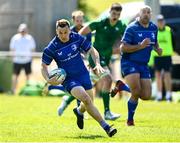 10 May 2025; Eoghan Duffy of Leinster during the Junior Interprovincial Rugby Championship Round 2 match between Leinster and Connacht at Balbriggan RFC in Balbriggan, Dublin. Photo by Matt Browne/Sportsfile