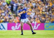 10 May 2025; Sam O’Farrell of Tipperary during the Munster GAA Hurling Senior Championship Round 3 match between Clare and Tipperary at Zimmer Biomet Páirc Chíosóg in Ennis, Clare. Photo by Ray McManus/Sportsfile