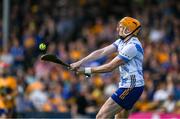 10 May 2025; Clare goalkeeper Eibhear Quilligan during the Munster GAA Hurling Senior Championship Round 3 match between Clare and Tipperary at Zimmer Biomet Páirc Chíosóg in Ennis, Clare. Photo by Ray McManus/Sportsfile
