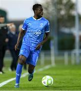 9 May 2025; James Olayinka of Waterford during the SSE Airtricity Men's Premier Division match between Waterford and Galway United at the Regional Sports Centre in Waterford. Photo by Matt Browne/Sportsfile