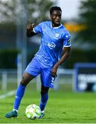 9 May 2025; James Olayinka of Waterford during the SSE Airtricity Men's Premier Division match between Waterford and Galway United at the Regional Sports Centre in Waterford. Photo by Matt Browne/Sportsfile