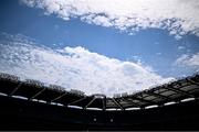11 May 2025; A general view inside the ground before the Leinster GAA Football Senior Championship final match between Louth and Meath at Croke Park in Dublin. Photo by Piaras Ó Mídheach/Sportsfile