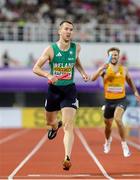11 May 2025; Jack Raftery of Ireland competing in the men's 4x400m World Championship Qualifying Round 2 during day two of the 2025 World Athletics Relays at Guangdong Olympic Stadium in Guangzhou, China. Photo by Nikola Krstic/Sportsfile