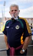 11 May 2025; Kerry supporter Dan Dwyer from Killarney before the Dalata Hotel Group GAA Football All-Ireland U20 Championship semi-final match between Kerry and Tyrone at Laois Hire O'Moore Park in Portlaoise, Laois. Photo by Thomas Flinkow/Sportsfile