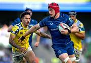 10 May 2025; Josh van der Flier of Leinster during the United Rugby Championship match between Leinster and Zebre Parma at the Aviva Stadium in Dublin. Photo by Brendan Moran/Sportsfile