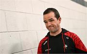 11 May 2025; Louth manager Ger Brennan arrives before the Leinster GAA Football Senior Championship final match between Louth and Meath at Croke Park in Dublin. Photo by Ramsey Cardy/Sportsfile