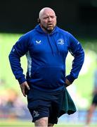 10 May 2025; Leinster senior kitman Jim Bastick before the United Rugby Championship match between Leinster and Zebre Parma at the Aviva Stadium in Dublin. Photo by Brendan Moran/Sportsfile