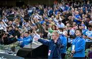10 May 2025; Leinster Rugby culture captain Andrew McCarthy before the United Rugby Championship match between Leinster and Zebre Parma at the Aviva Stadium in Dublin. Photo by Brendan Moran/Sportsfile